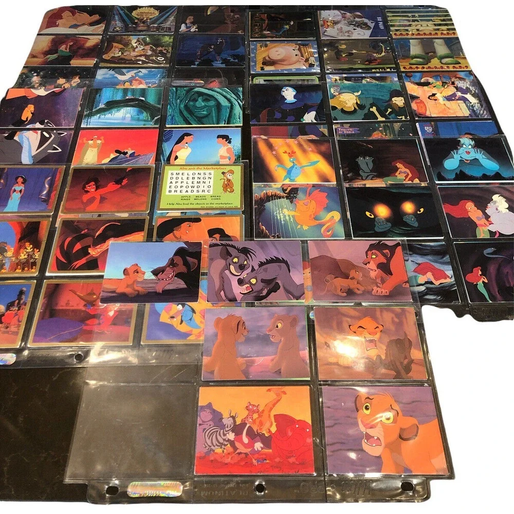 1994 Skybox Assorted Disney's Trading Cards Lion King Toy Story Aladdin Mermaid+